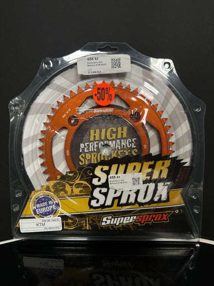 Supersprox Alu Bakdrev KTM 85SX / Husqv. 85TC Orange 50