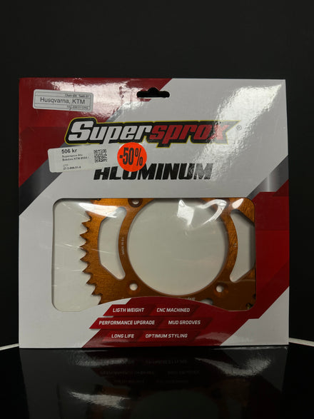 Supersprox Alu Bakdrev KTM 85SX / Husqv. 85TC Orange 51