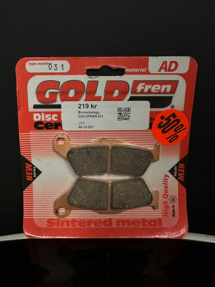 Bromsbelägg GOLDFREN 031 Ceramic Carbon AD
