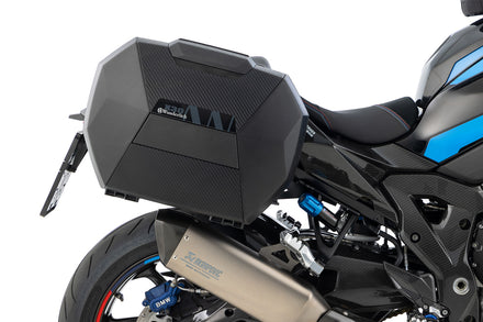 Wunderlich X-gepäcksystem X-CASE X30 variokoffer kolfiberlook med bygel M 1000 XR