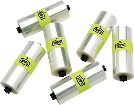 100% Armega/ARmatic Forecast Goggle Roll-Off Film Kit 6 st/pkt