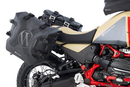 Wunderlich X-BAG sidoväskor WATERPROOF med X-RACK bärare R 12 G/S