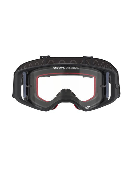 Alpinestars Goggle Supertech CORP Crossglasögon Svart/Grå/Klart