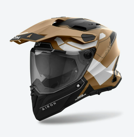 Airoh Commander 2 Adventurehjälm - Reveal Sand Matt