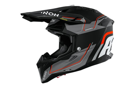 Airoh Aviator 3 Crosshjälm - Leader Orange Matt