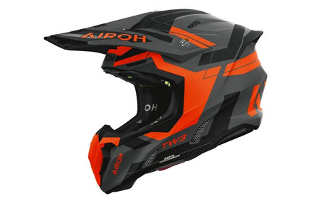 Airoh Twist 3 Crosshjälm - Dynasty Orange Matt