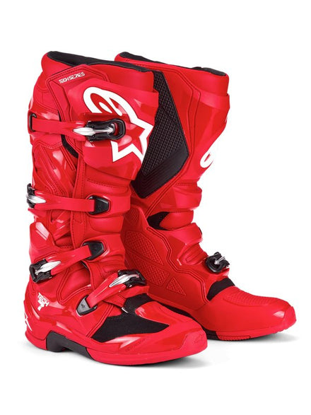 Alpinestars Tech 7 Crosstövlar Röd