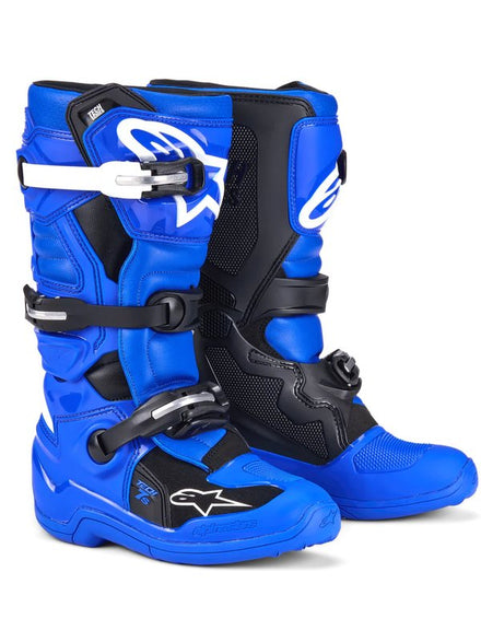 Alpinestars Tech 7s Crosstövlar junior Blå/Svart/Vit
