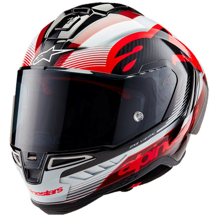 Alpinestars Supertech R10 Integralhjälm - Team Svart/Röd/Vit