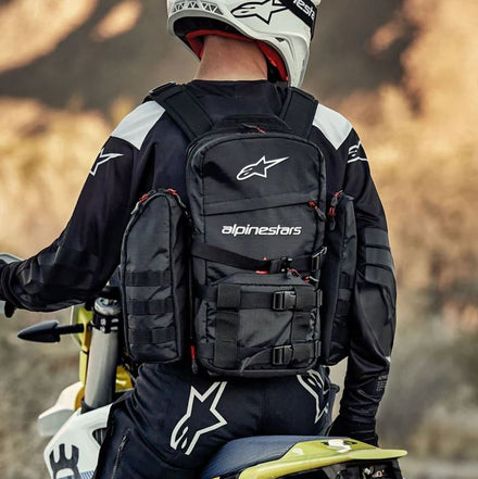 Alpinestars Ryggsäck Techdura Svart/Vit