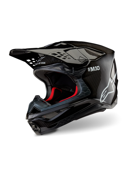 Alpinestars Supertech M10 Crosshjälm - Carbon