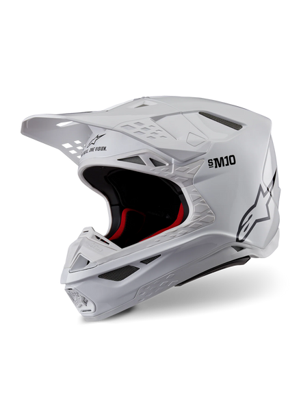 Alpinestars Supertech M10 Crosshjälm - Vit