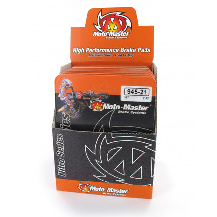 Moto-Master, Bromsbelägg Nitro, BAK FRAM, KTM SX 50 - 23-26