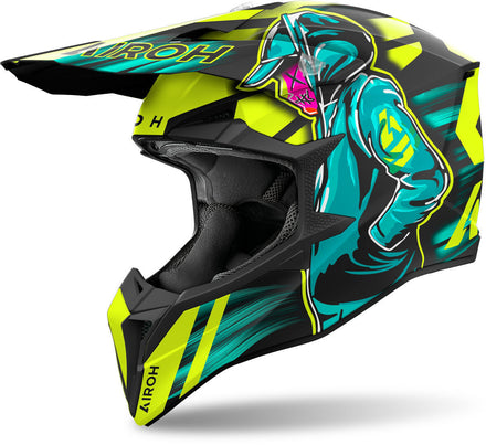 Airoh Wraaap Cyber Gul Matt