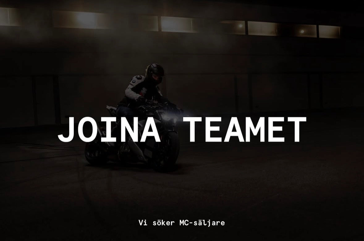 Bli MC-säljare hos JE68
