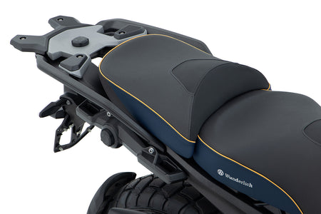 Wunderlich passagerarsadel AKTIVKOMFORT med sätesvärme Imperial Blue-Gold R 1300 GS