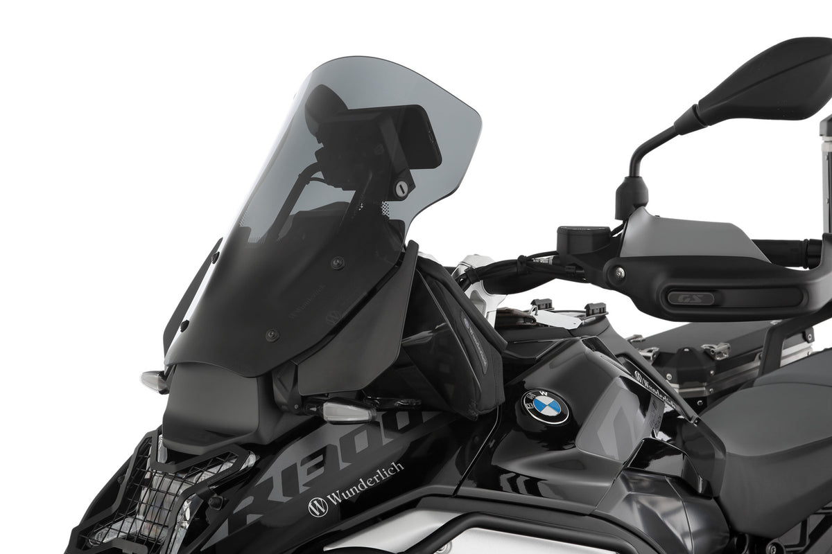Wunderlich vindruta TOURING-SPORT R 1300 GS (Adventure) rökgrå