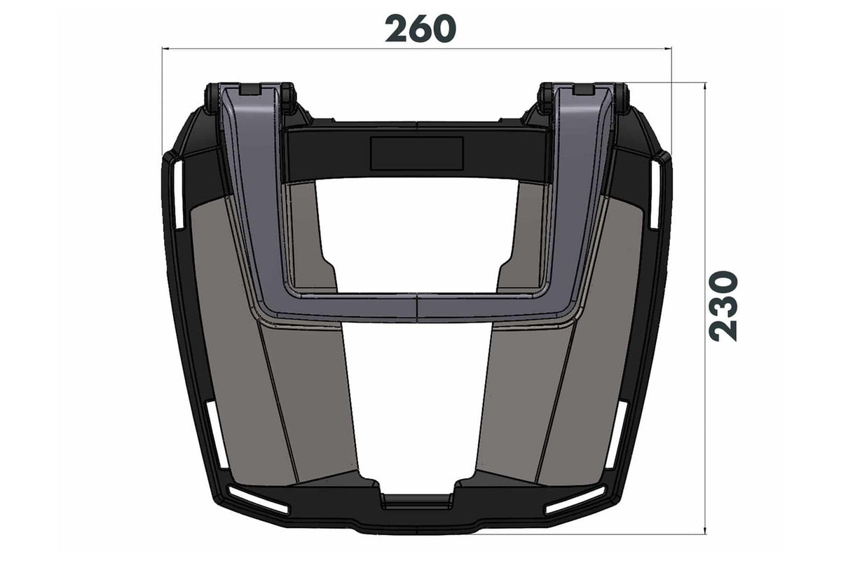 Hepco&Becker Easyrack topboxhållare R 1300 GS