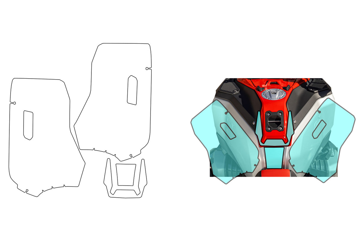 Wunderlich PremiumShield tanklackskydd R 1300 GS Adventure