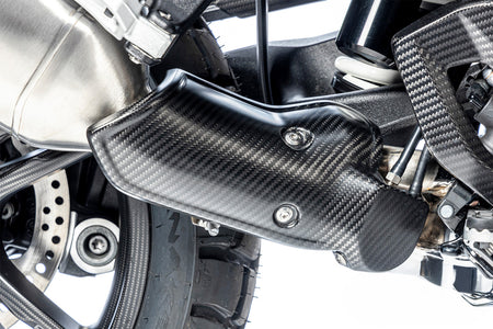 Ilmberger kolfiber avgashetteskydd nedre R 1300 GS (Adventure)