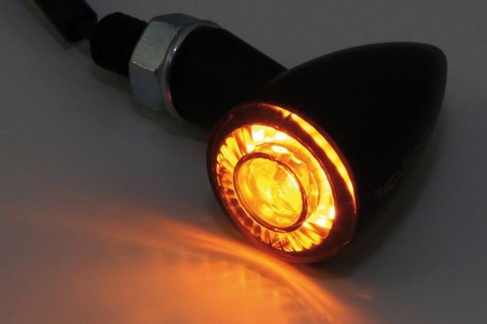 HIGHSIDER LED bak-/bromsljus med APOLLO BULLET blinkers R 18