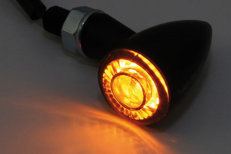 HIGHSIDER LED bak-/bromsljus med APOLLO BULLET blinkers R 18