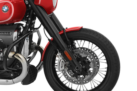 Wunderlich framskärm RockBob marsred metallic - white lined