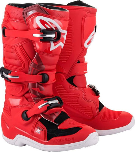 Alpinestars Tech 7s Crosstövlar junior Röd