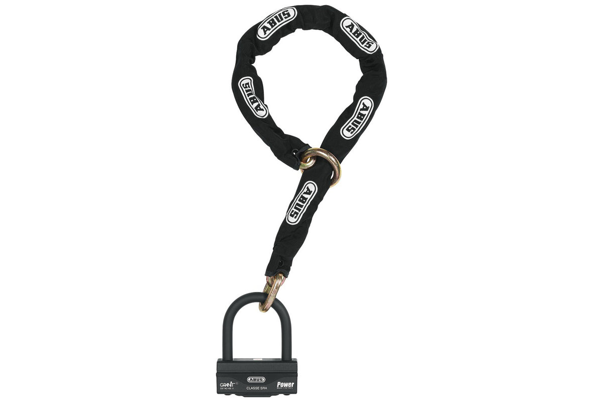 ABUS kombilås GRANIT 58 12KS Black Loop med kedja