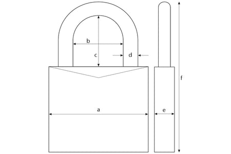 ABUS sifferlås 145