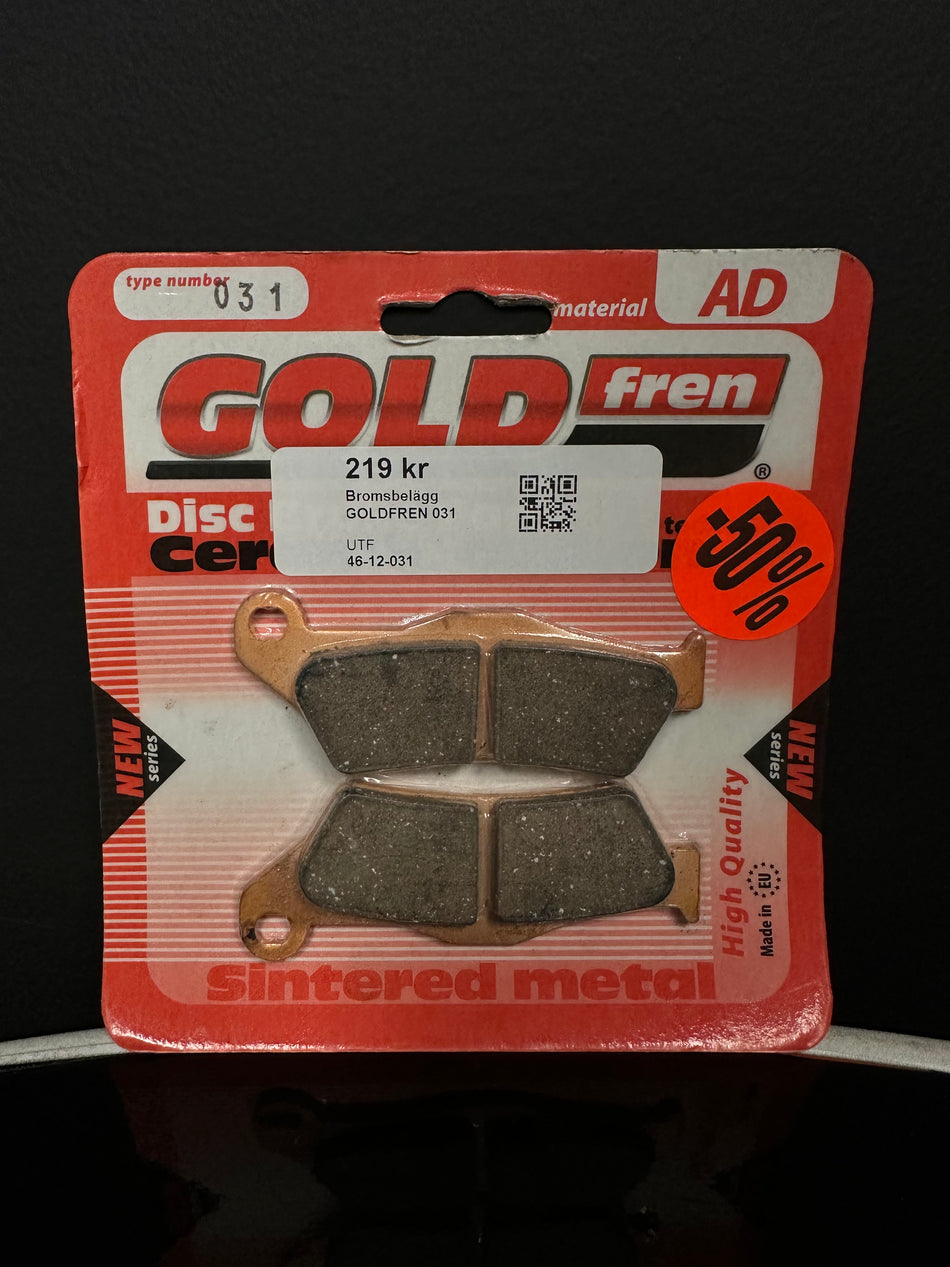 Bromsbelägg GOLDFREN 031 Ceramic Carbon AD