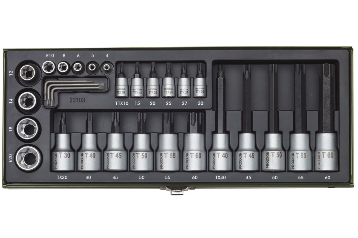 PROXXON TX-hylssats special 29 delar