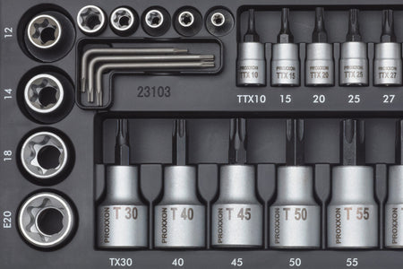 PROXXON TX-hylssats special 29 delar