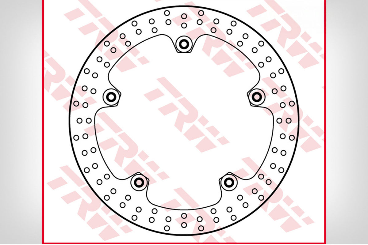 TRW bromsskiva standard fram