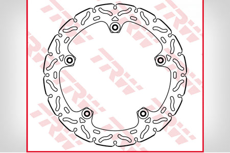 TRW bromsskiva RAC design fram