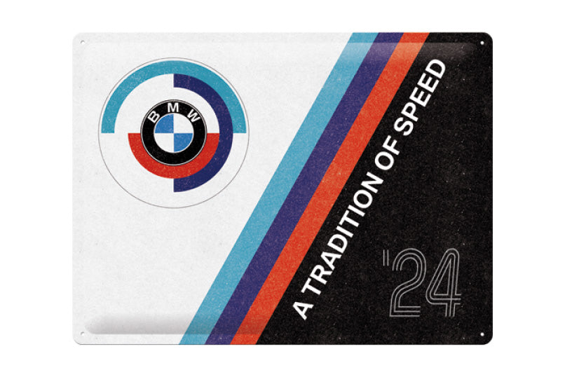 Plåtskylt BMW Motorsport 40 x 30 cm - Nostalgic Art