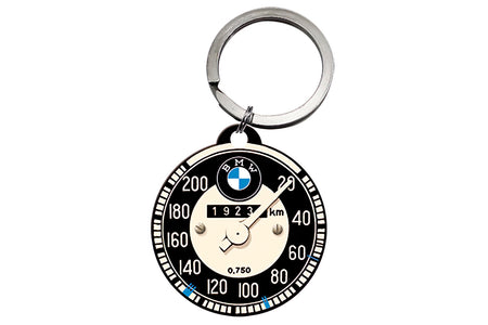 Nyckelring BMW Tachometer rund från Nostalgic Art