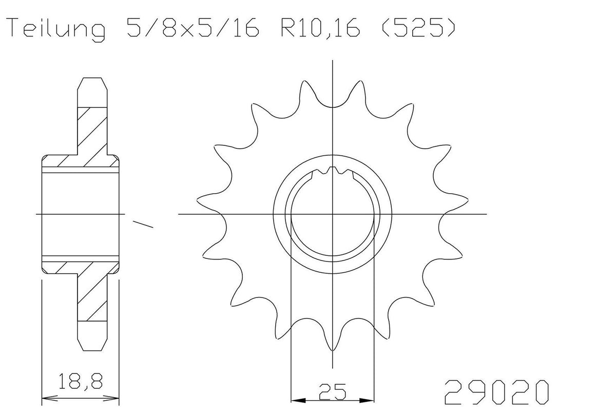 Regina HPE 525 kedjekit 116 länkar