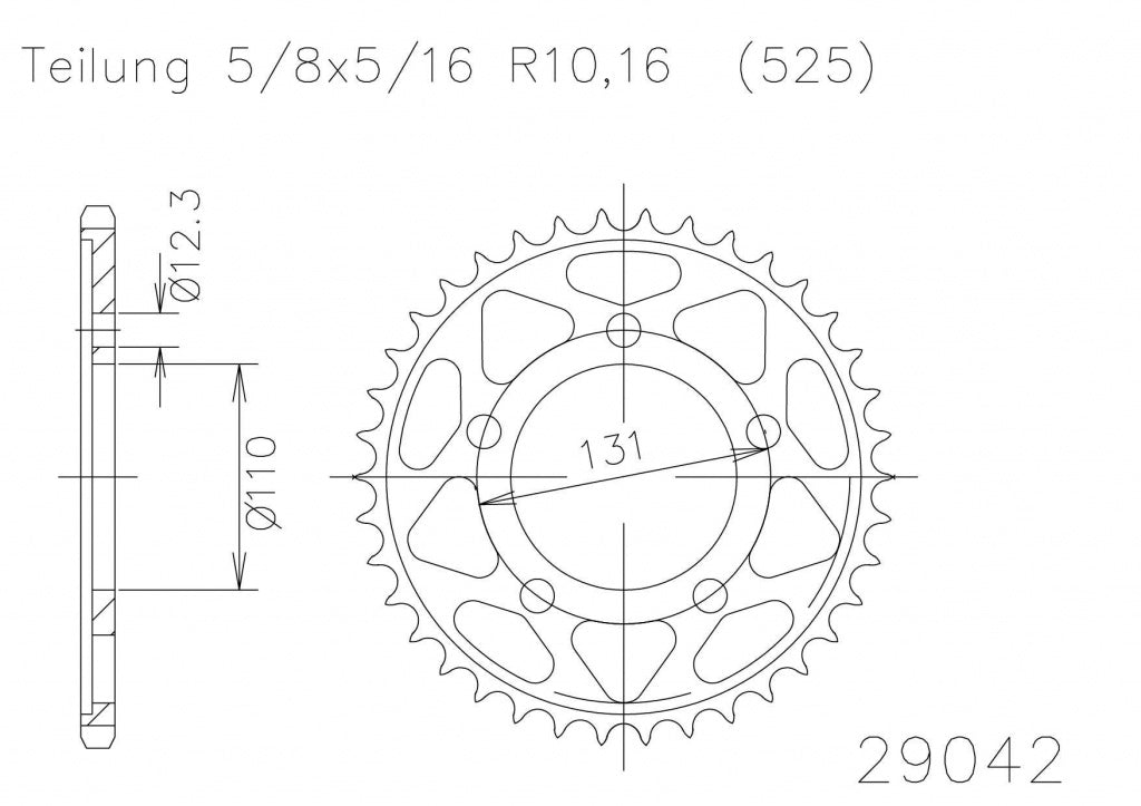 Regina HPE 525 kedjekit 120 länkar