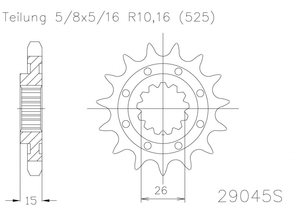 Regina HPE 525 kedjekit 120 länkar