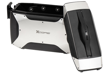 Hepco & Becker sidoväska Xcore för C-Bow-fäste svart-silver