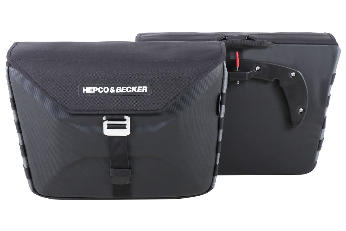 Hepco & Becker sidoväskor XTRAVEL C-BOW antracit