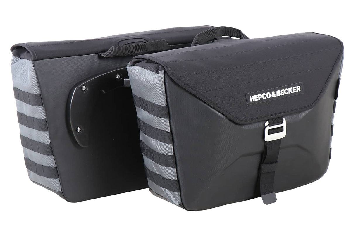 Hepco & Becker sidoväskor XTRAVEL C-BOW antracit