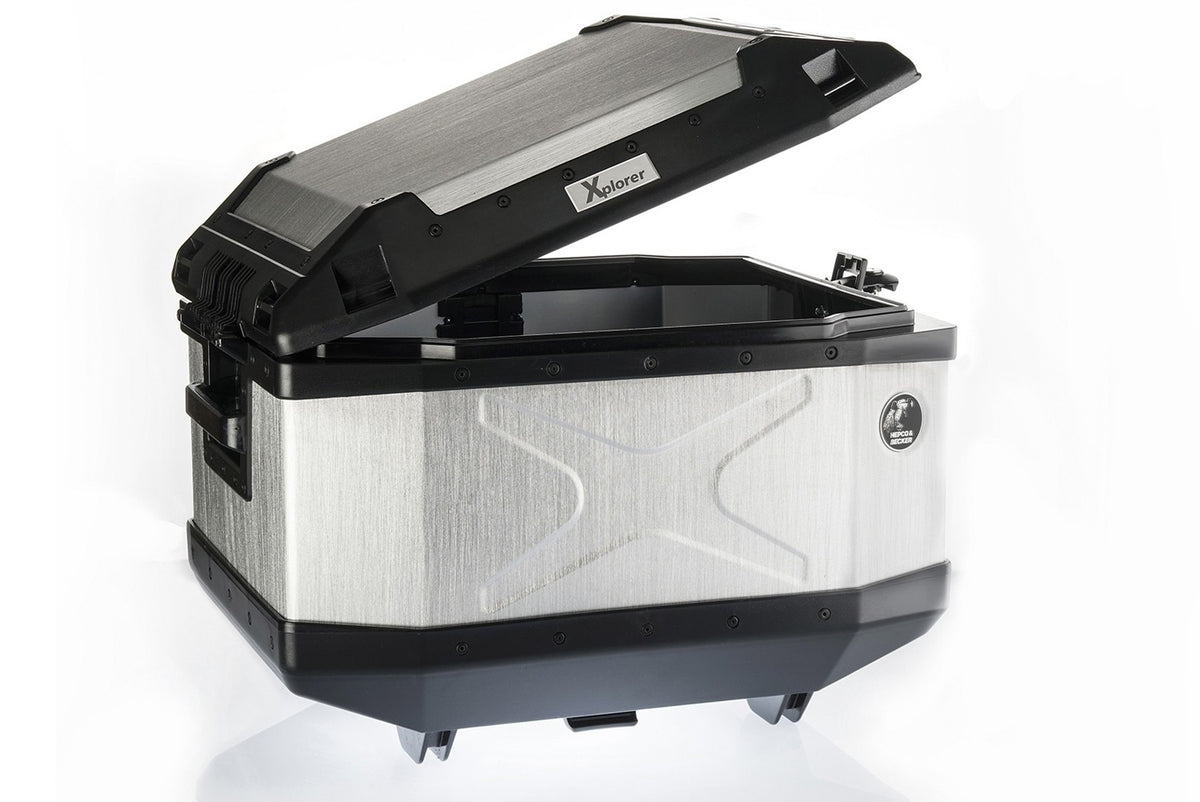 Hepco & Becker toppbox XPLORER 45L silver