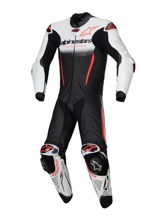 Alpinestars Skinnställ 1-pcs GP-R7 Vit/Svart/Röd