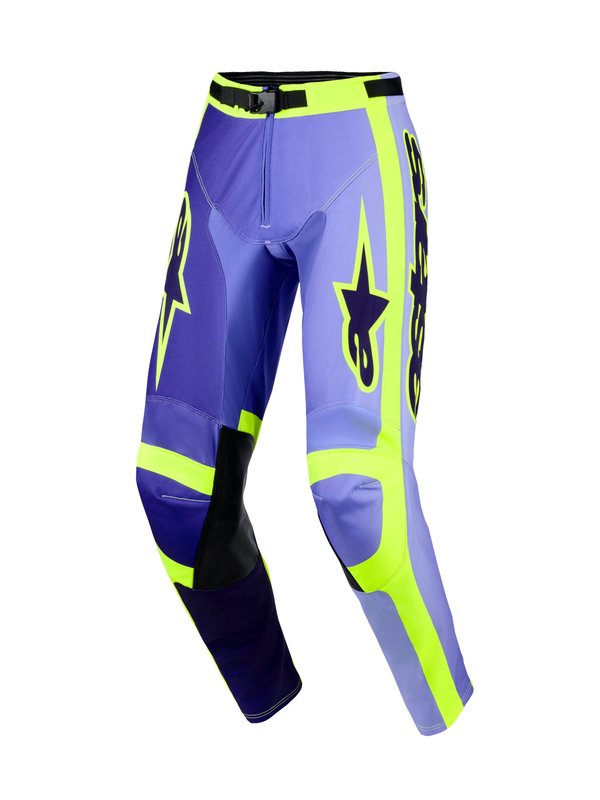 Alpinestars Crossbyxor Racer Portl Lila/Fluo Gul