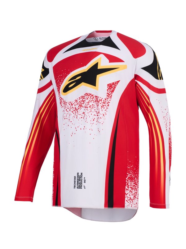 Alpinestars Crosströja Techstar Nomur Grå/Röd/Svart
