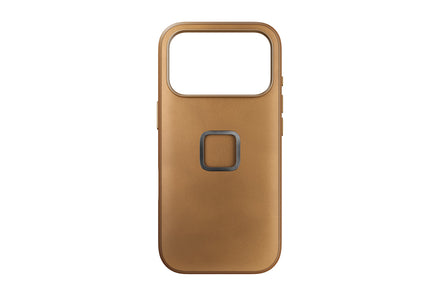 Peak Design Everyday Case Clarino iPhone 17 Pro – cognac