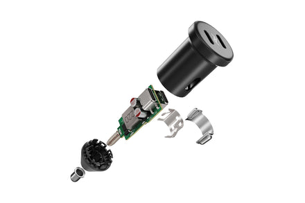 Peak Design Mobile Dual Car Power Adapter svart