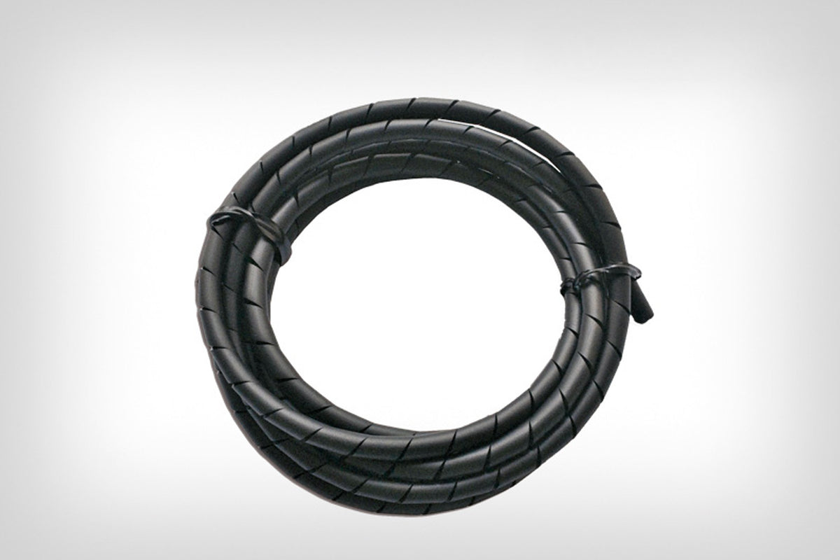 PE spiralband svart